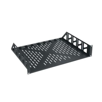 Utiltiy Rackshelf 2 RU 14.75"D Vented 4 PC.